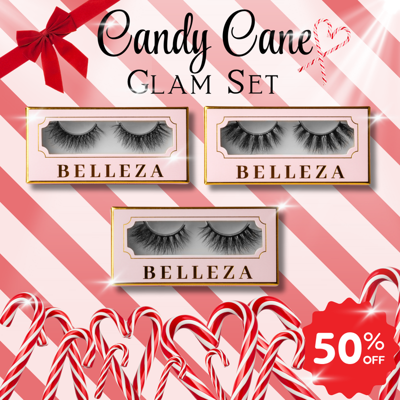 CANDY CANE GLAM SET